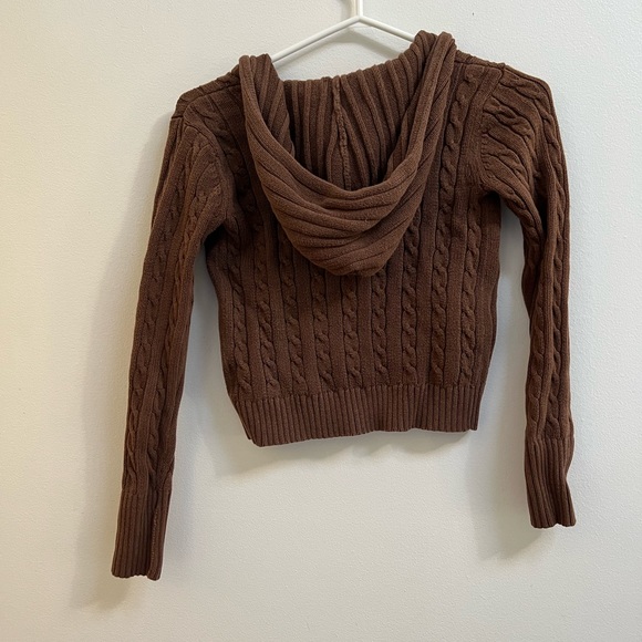 Gap Kids Cable Knit Hoodie M (8) - Picture 5 of 5